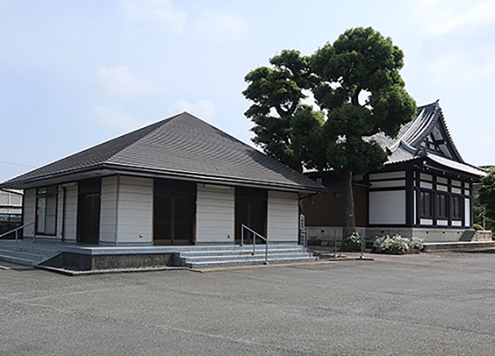 法田寺　天竺釈迦堂外観